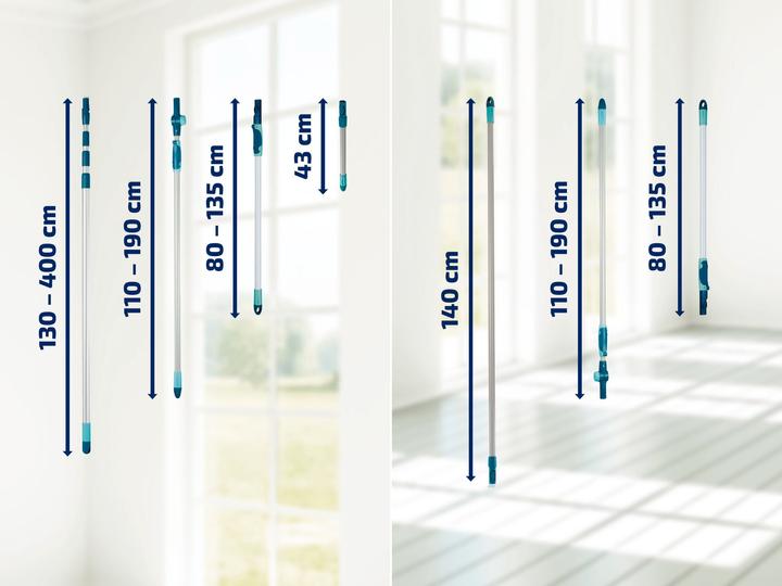 Produktbild Leifheit Teleskopstiel Aluminium 400 cm (1 Stk.)