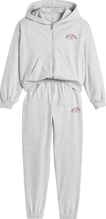 Image du produit La Redoute Collections 2-teiliges Set aus Kapuzensweatjacke und Hose (102)