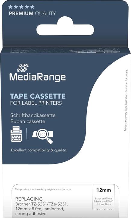 Actual product image MediaRange MRBTZS231 (1.20 cm, Black)