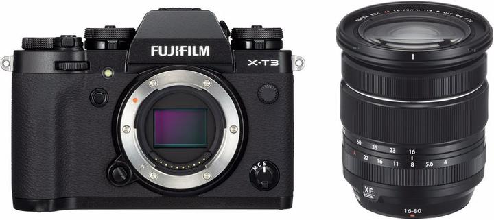 Fujifilm X-T3 (16 - 80 mm, 26.10 Mpx, APS-C / DX)