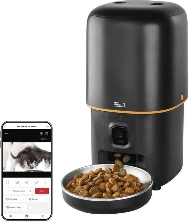 Immagine prodotto Emos Gosmart Pet Feeder With Camera 4l Pet-104 (4 l)