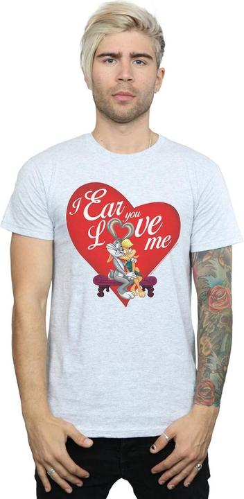 Immagine prodotto Looney Tunes Bugs Bunny And Lola Valentine's Day Love Me Maglietta Uomo (S)
