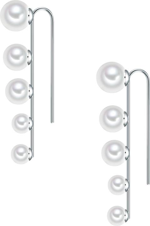 Image du produit Lulu & Jane Femmes laiton perle de coquille argent - 29495 (Laiton)