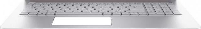 Actual product image HP Top Cover Mns W Kb Nsv Bl Swi