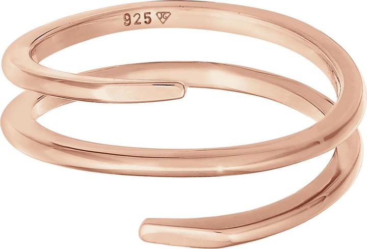 Actual product image Elli Geo, Twisted, Wrap Ring (64, 925 Silver)