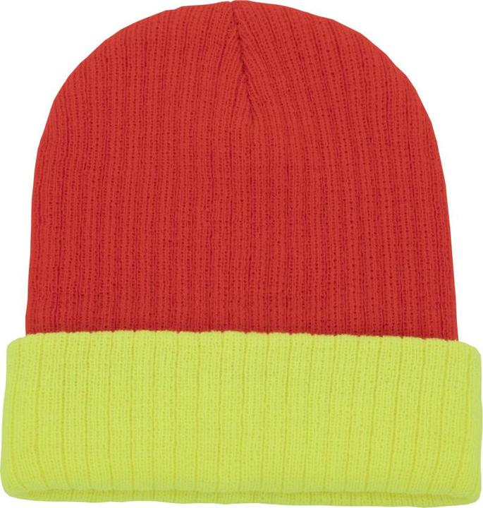 Produktbild Korntex Strickmütze Metz Hauptfarbe Orange Umschlag in Gelb ® KXST