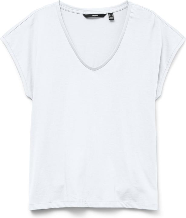 Vero Moda Vmluna Ss V-Neck Tee Jrs Noos