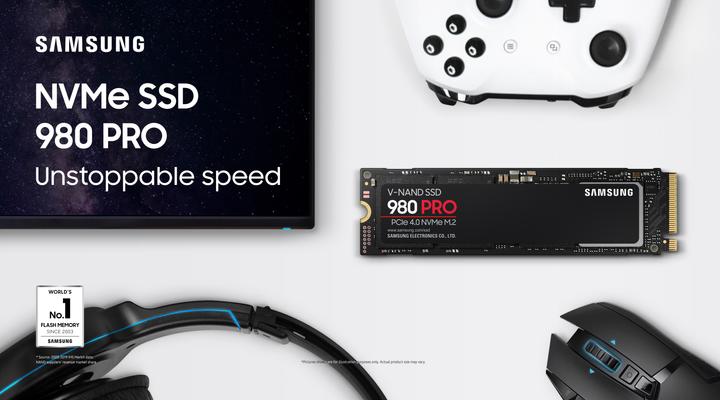 Actual product image Samsung 980 Pro (1000 GB, M.2 2280)