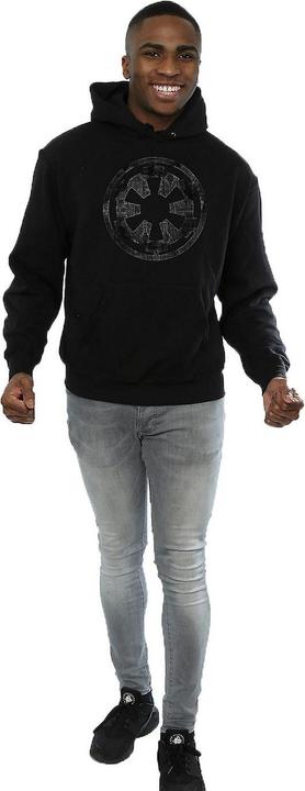 Immagine prodotto Star Wars Galactic Empire Plans Felpa con Cappuccio Uomo (3XL)