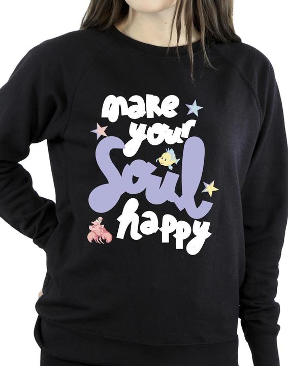 Immagine prodotto Disney The Little Mermaid Happy Felpa Donna (M)