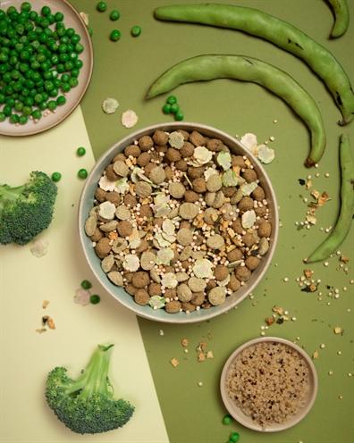 Produktbild Pawr Plantaardig Green Glory Broccoli / Erwten / Courgette / Quinoa (1 Stk., 775 g)