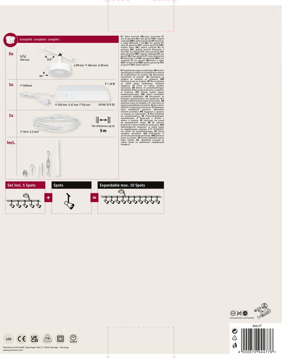 Actual product image Paulmann Lamps set Circle (400 lm)
