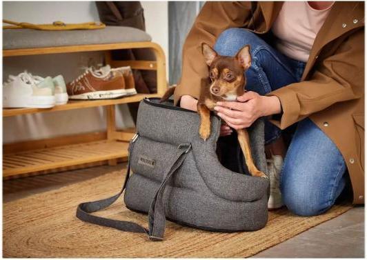 Immagine prodotto Wolters Tragetasche (Cane, Traspirante, Lavabile in lavatrice, Pieghevole, Chiusura di sicurezza)