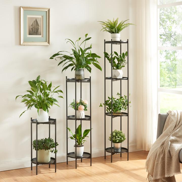Actual product image En.Casa Tuusula plant stand set of 3