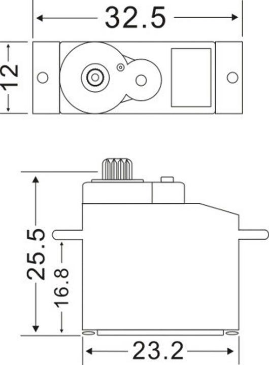 Produktbild Pichler Master DS 2312 MG Servos