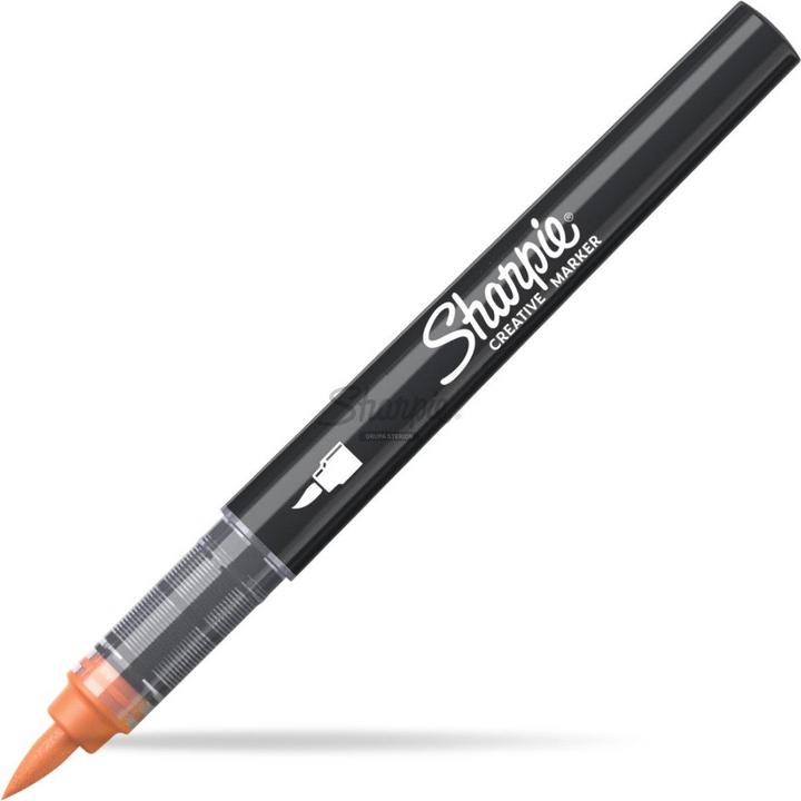 Produktbild Sharpie Kreativmarker Pinselspitze Acryl orange (Orange, 1 x)
