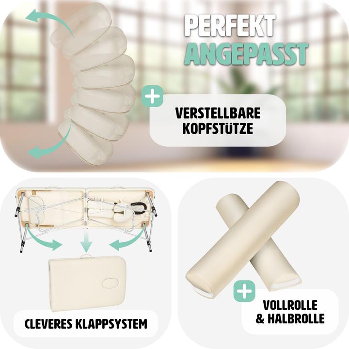 Produktbild tectake 2 Zonen Massageliege
