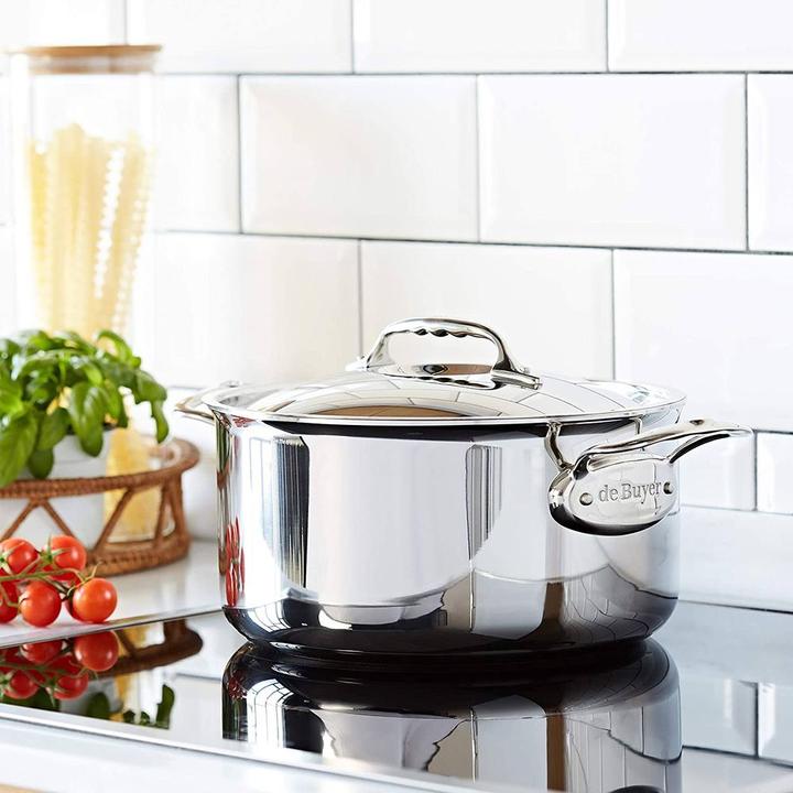 Produktbild de Buyer Affinity Bratentopf (24 cm, Bräter + Schmortopf, Edelstahl)
