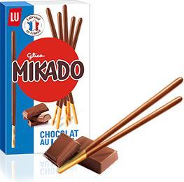 Image du produit LU Chocolat au lait Mikado (75 g)