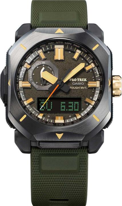 Produktbild Casio Pro-Trek - PRW-6900Y-3ER (Digitaluhr, Analoguhr, 45 mm)