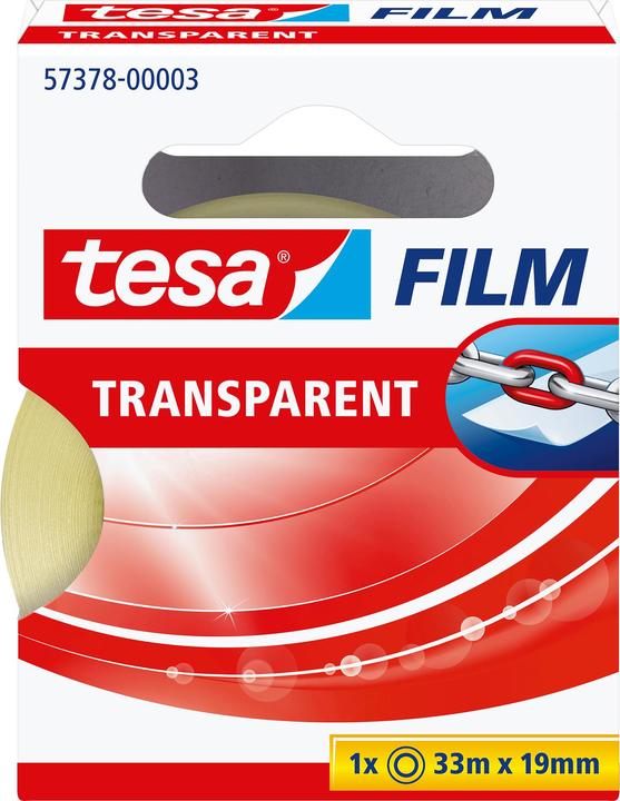 Produktbild tesa tesafilm 1x TRANSPARENT Klebeband (19 mm)