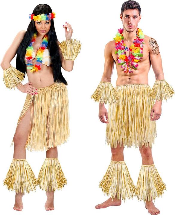 Produktbild Widmann Hawaii Set Bast (One Size)