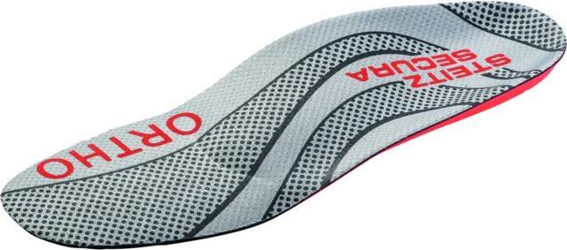 Steitz Einlegesohlen grau/rot Ortho-Soft ESD HIGH