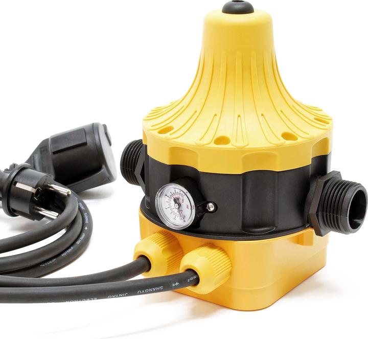 Image du produit Wiltec Pressostat EPC-5 230V 2 Câbles Réseaux d’eau domestiques & Pompes monophasées Anti-marche à sec (Pompe à eau domestique)
