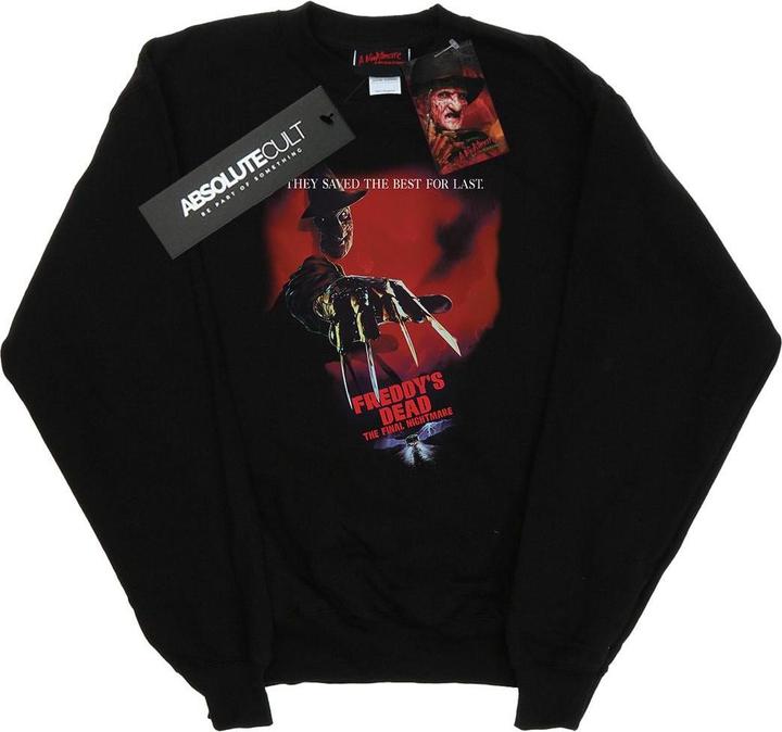 Actual product image Absolute Cult Mens Freddy's Dead Sweatshirt (M)