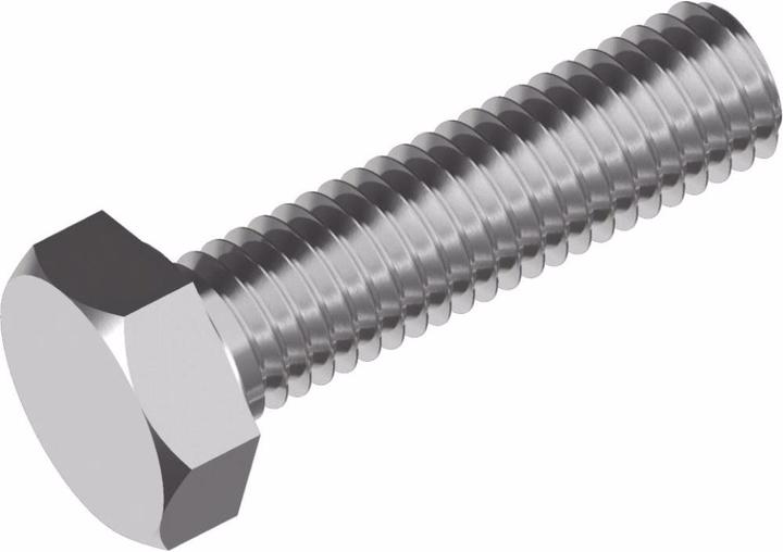 Produktbild Wasi Sechskantschrauben DIN 933 - Edelstahl A2-70 Gewinde bis Kopf M10x 50 (50 Schrauben pro Stück)