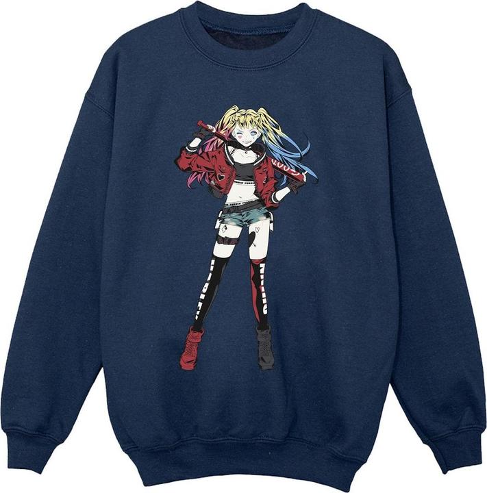 Produktbild Harley Quinn Standing Pose Sweatshirt Mädchen (152, 158)