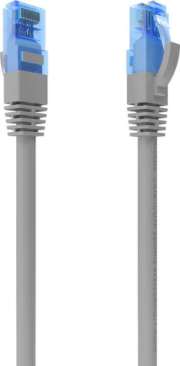 Produktbild Aisens CABLE RED LATIGUILLO RJ45 CAT.6 UTP AWG26 CCA GRIS 1.5M (U/UTP, CAT6, 1.50 m)