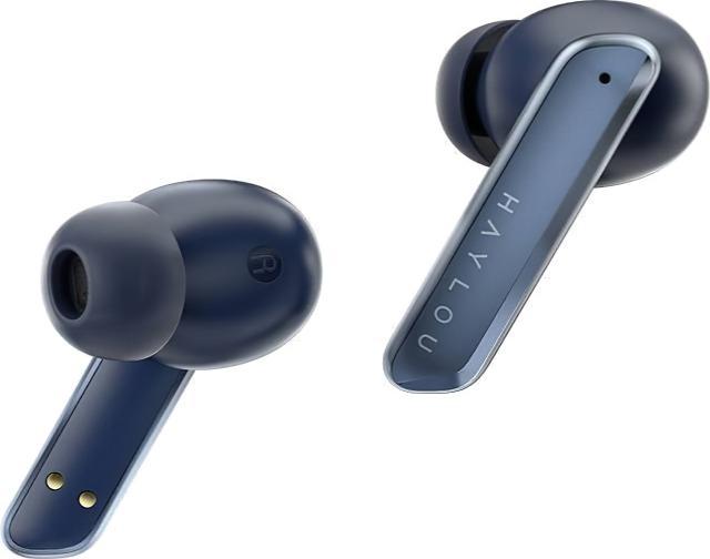 Actual product image Haylou Słuchawki TWS W1 ANC (niebieskie) (ANC, 6.50 h, Cable)