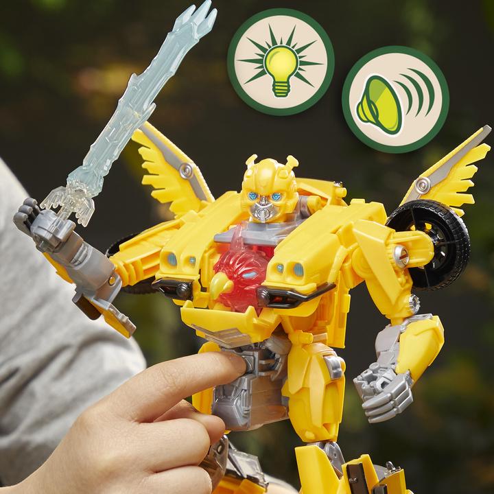 Actual product image Transformers Movie Beast Mode Bumblebee