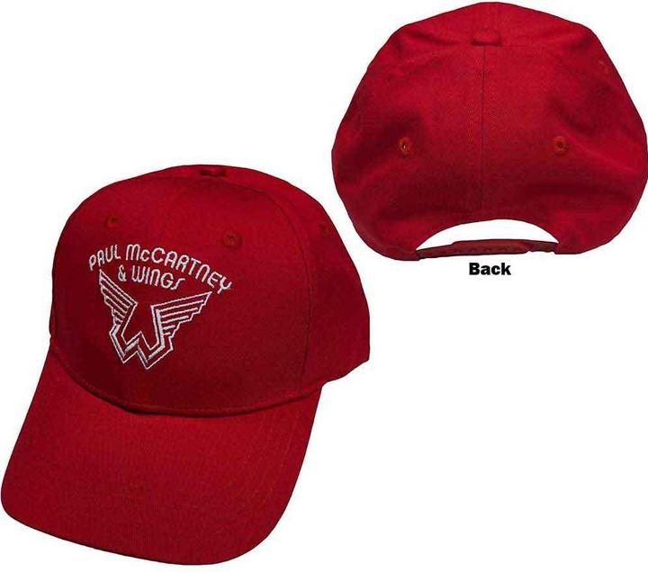 Actual product image Paul McCartney Wings Logo Baseball Cap
