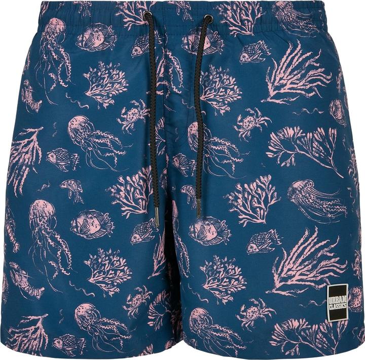 Urban Classics Pattern Swim Shorts - 4984