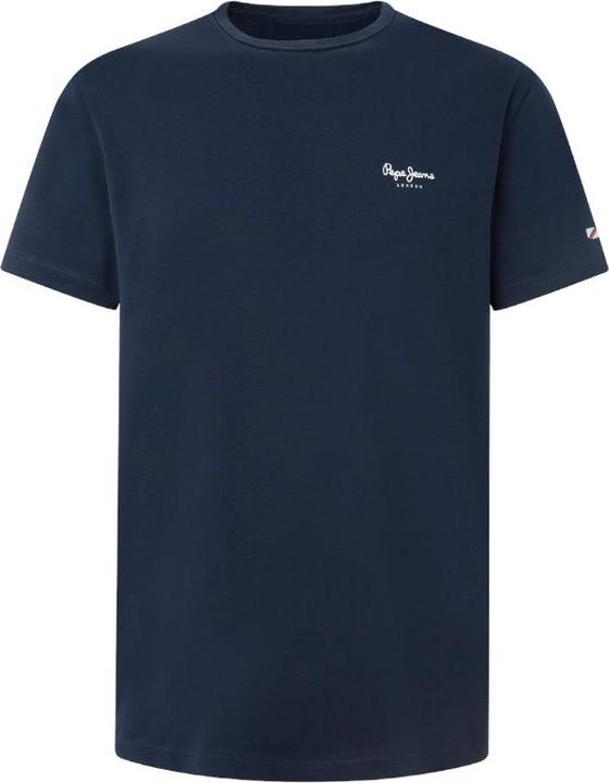 Pepe Jeans Original Basic T-Shirt Short Sleeve Navy