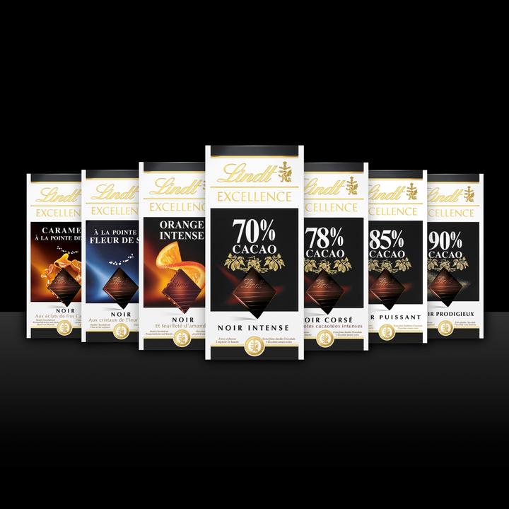 Immagine prodotto Lindt Tavoletta di cioccolato fondente Excellence al 99% di cacao (50 g)