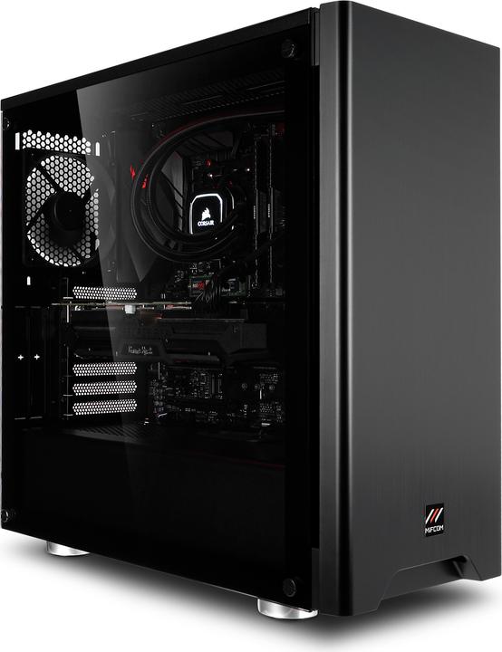 Produktbild Mifcom Savage RTX2080S Ryzen 7 (AMD Ryzen 7 3700X, 16 GB, 500 GB, GeForce RTX 2080 Super)