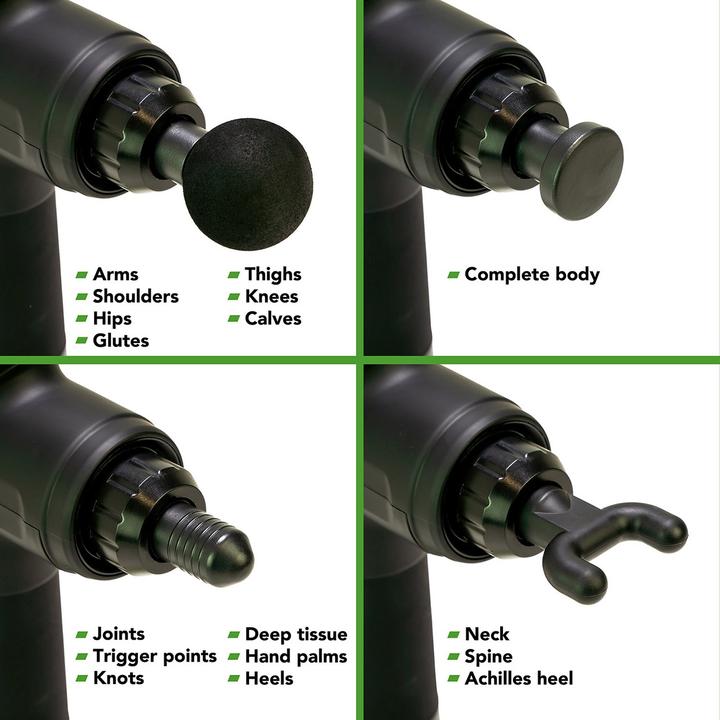Actual product image Tunturi Massage Gun Pistole MG50