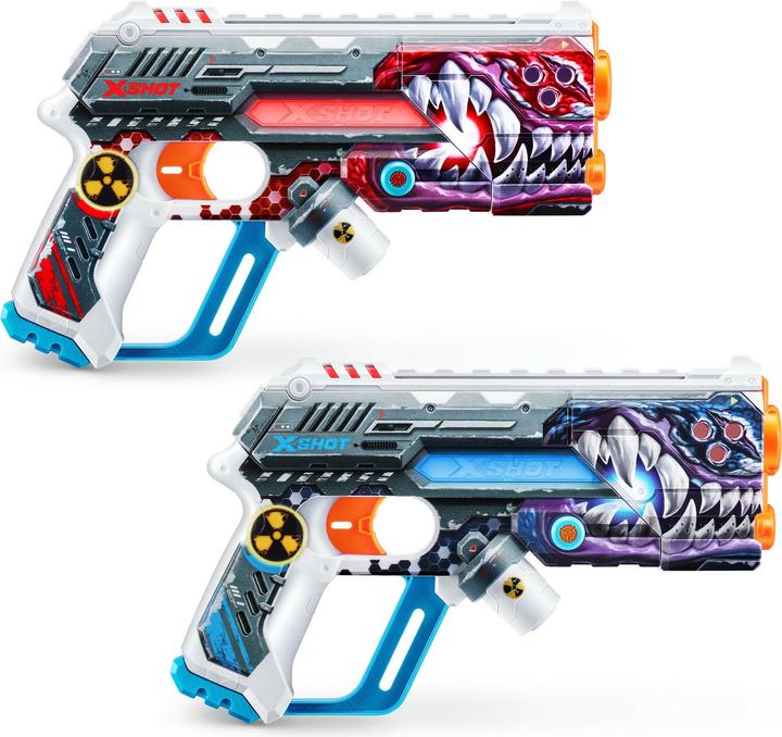 Immagine prodotto Xshot Skins Laser 360° (2 blaster laser e 2 cuffie a infrarossi)
