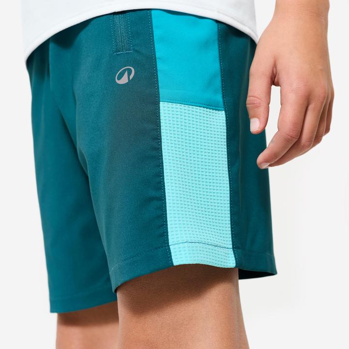 Image du produit Decathlon Short multisport respirant enfant, Vert turquoise (10, 11, 12)