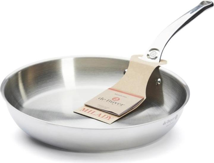 Actual product image de Buyer Milady (24 cm, Frying pan, Stainless steel)