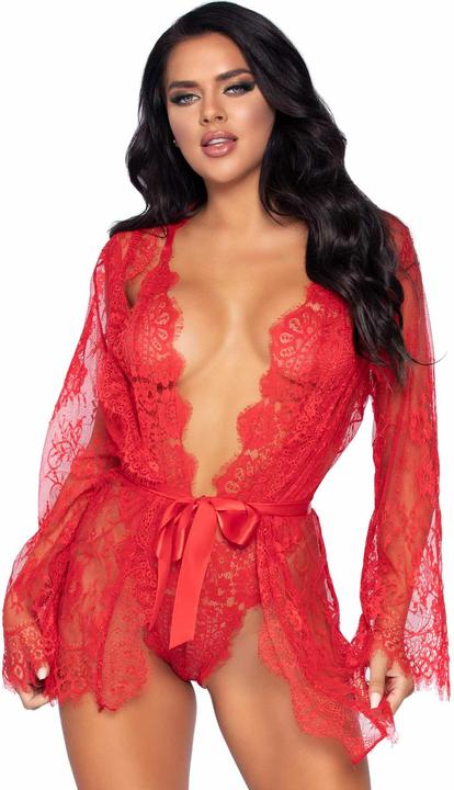 Immagine prodotto Leg Avenue Set corpo e kimono (L)