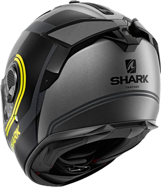 Image du produit Shark Casque Intégral Spartan Gt Tracker / Anthracite / Jaune / Mat XS (XS)