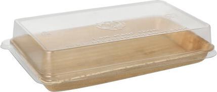 Produktbild Starpak Sushi-Schalen lit rPET Deckel "Kombipack" (10 x)