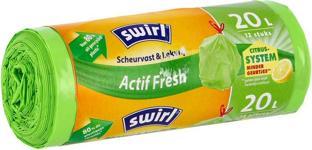 Actual product image Swirl Anti Smell Bin Liner (12 x, 20 l)