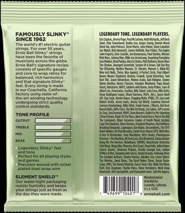 Produktbild Ernie Ball Saitensatz, Slinky Nickel, Magnum 12-56 (6 x, E-Gitarre, 0.06")