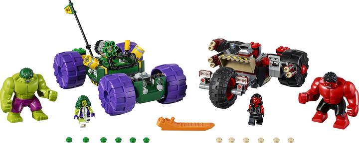 Actual product image LEGO Marvel Super Heroes Hulk vs Red Hulk (76078, LEGO Marvel)