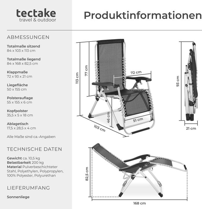 Image du produit tectake Cloud (103 cm)